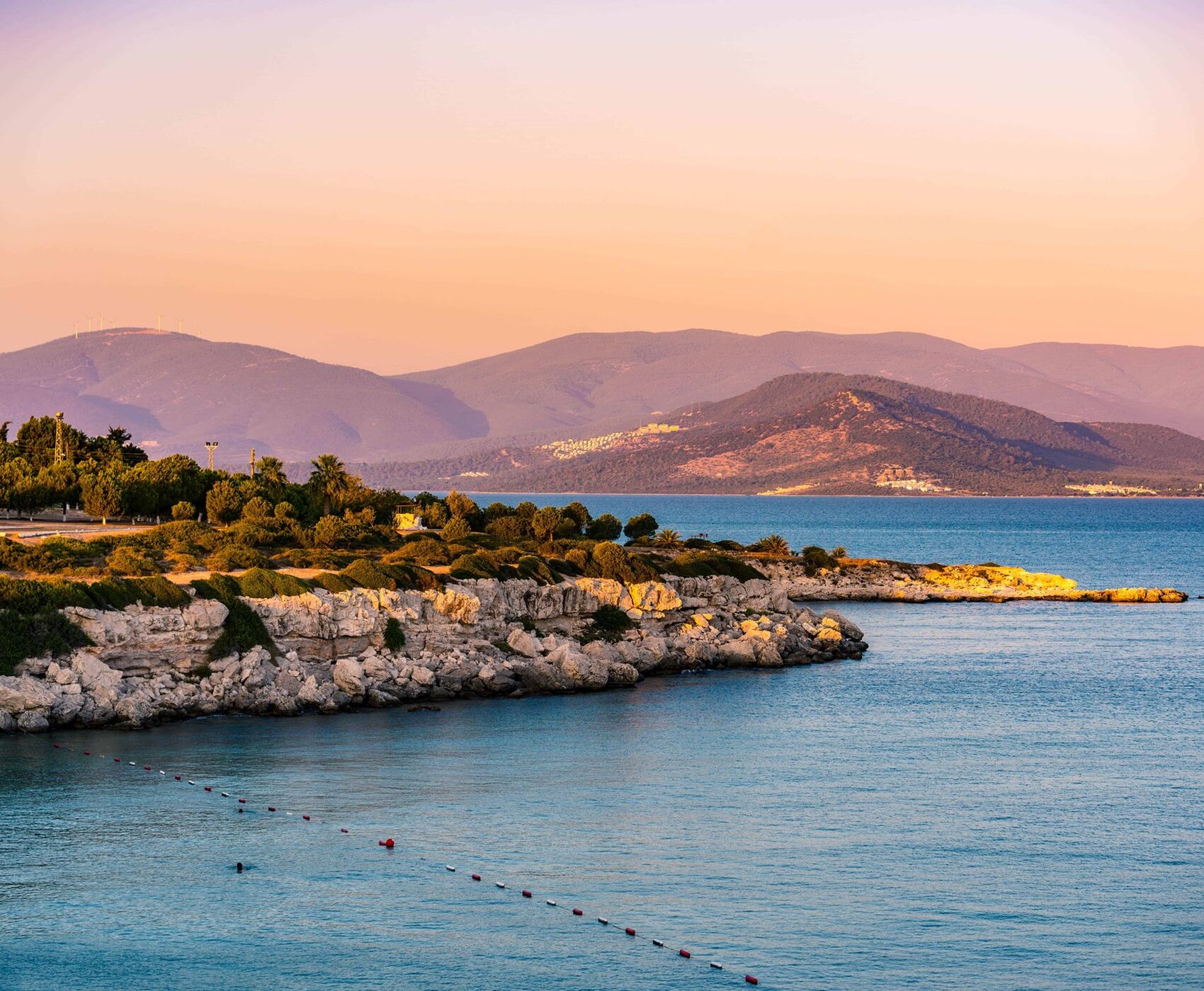 بدروم - دیدیم - کوش آداسی - ازمیر - آلاکاتی - چسمه - فوچا - شیرینجه